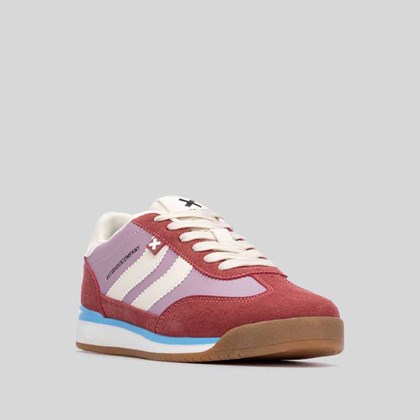 Deportiva sneaker retro frambuesa XTI