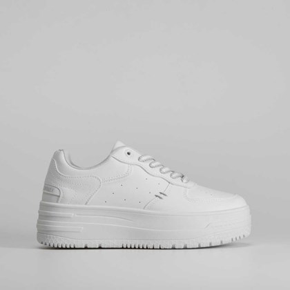 Deportiva plataforma básica blanca NYC