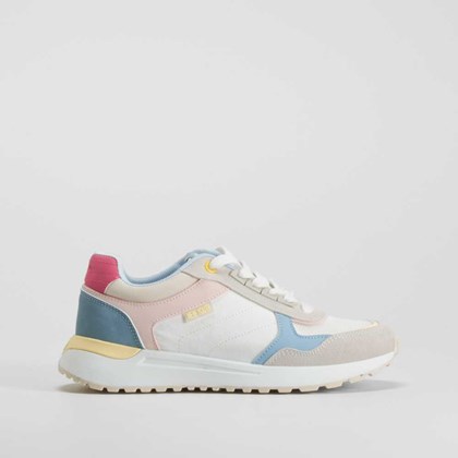 Sneaker retro multicolor NYC