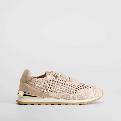 Sneaker perfos beige XTI