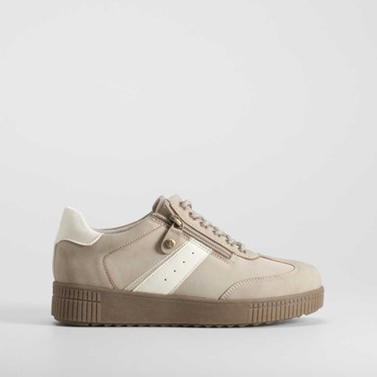 Deportiva piso caramelo beige SENDA ROAD