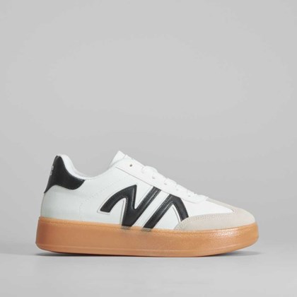 Sneaker retro blanco NYC
