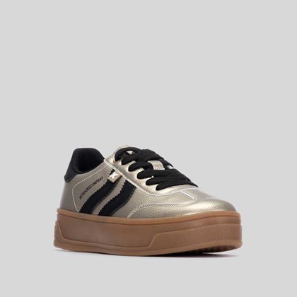 Sneaker suela caramelo oro XTI