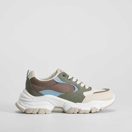 Deportiva chunky marrón NYC