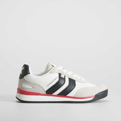 Deportiva sneaker retro blanca XTI