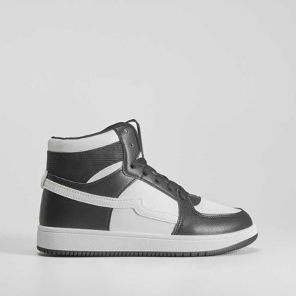 Zapatilla urbana alta bicolor NYC