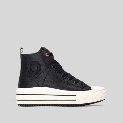 Deportiva alta negra REFRESH