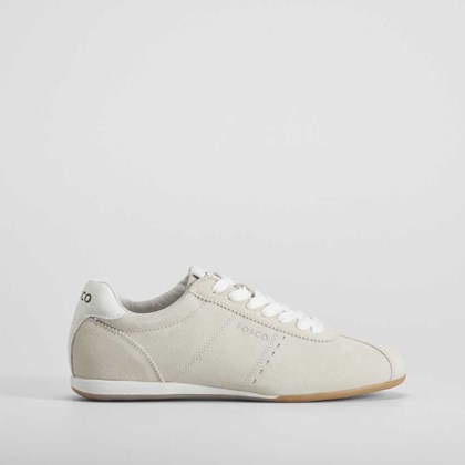 Deportiva de piel blanca FOSCO