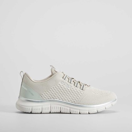 Deportiva cordón walking beige COMFEET