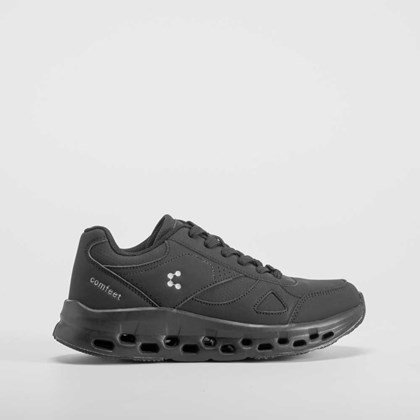 Deportiva Walking  negra COMFEET