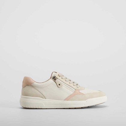 Sneaker cremallera beige claro RELIFE