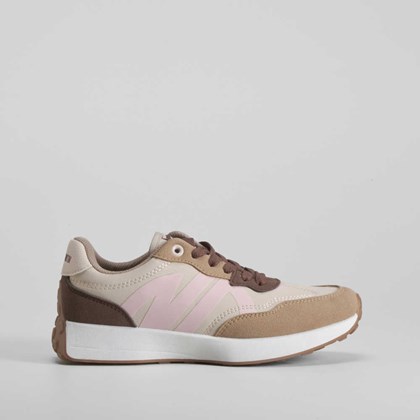 Deportiva casual retrojogging marrón NYC