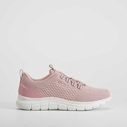 Deportiva cordón walking rosa COMFEET