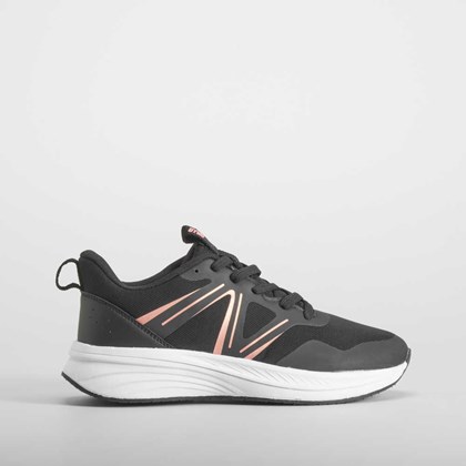 Deportiva running suela alta negra UTWO