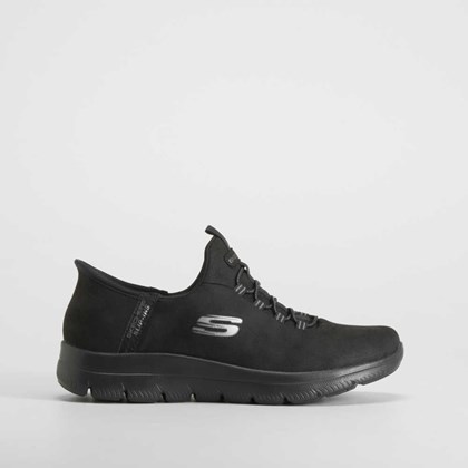 Deportiva slip-ins negra SKECHERS