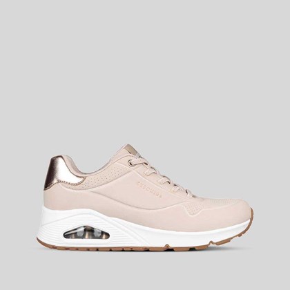 Zapatilla UNO-STAND beige SKECHERS