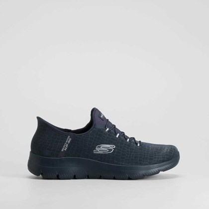 Deportiva slip-ins Summits Classy azul SKECHERS