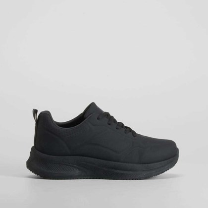 Zapatilla deportiva walking total negra UTWO