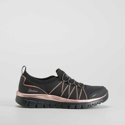 Deportiva GRACEFUL color negro SKECHERS