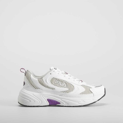 Deportiva KREATIX blanca y morado FILA
