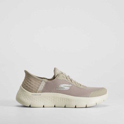 Deportiva Go Walk Flex taupe SKECHERS