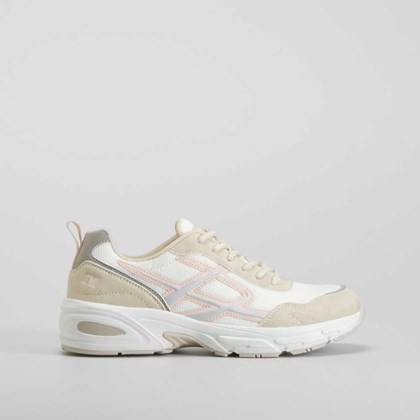 Deportiva running línias multicolor blanca UTWO