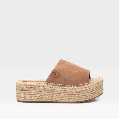 Sandalia destalonada plataforma yute REFRESH