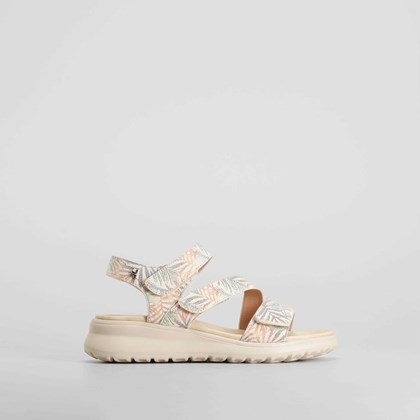 Sandalia triple velcro multicolor COMFEET