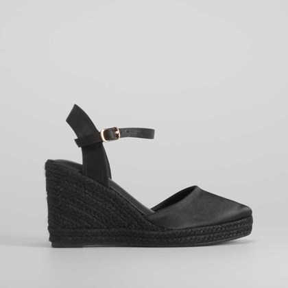 Sandalia esparto satinada PICCOLA PIU