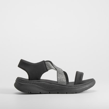 Sandalia deportiva walking negra UTWO