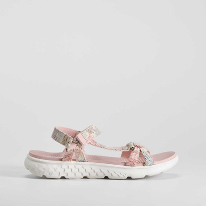 Sandalia deportiva walking velcro multicolor UTWO