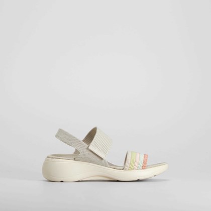 Sandalia deportiva cuña multicolor UTWO