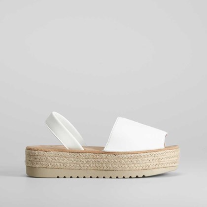 Sandalia menorquina con plataforma NYC