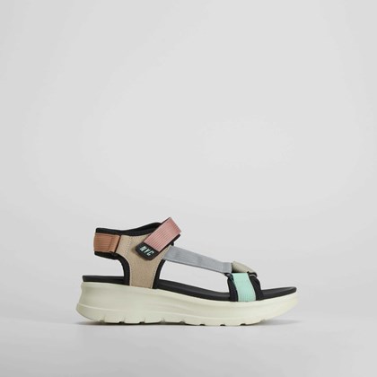 Sandalia velcro multicolor NYC
