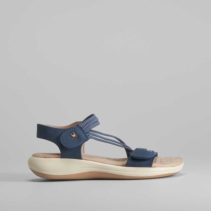 Sandalia sport velcros y elásticos COMFEET