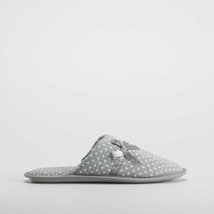 Zapatilla casa estampado gris OLYNE