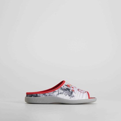 Zapatilla de casa bicicletas roja COMFEET