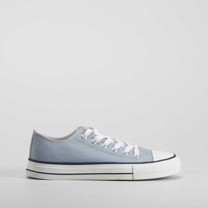 Zapatilla lona azul celeste NYC