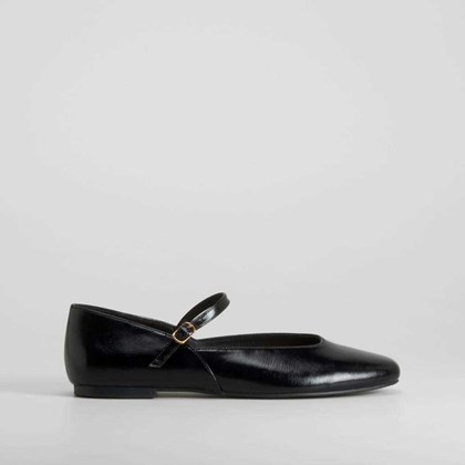 Bailarina negra con pulsera ajustable PICCOLA PIU