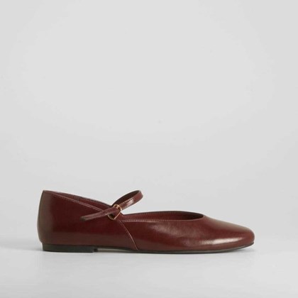 Bailarina burdeos pulsera ajustable PICCOLA PIU