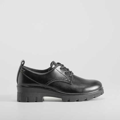 Blucher negro tacón dentado COMFEET