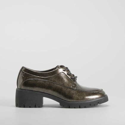 Zapato blucher chunky gris COMFEET