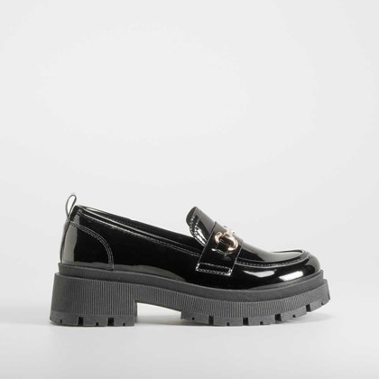 Mocasín charol negro NYC