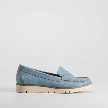 Mocasín kiowa azul COMFEET