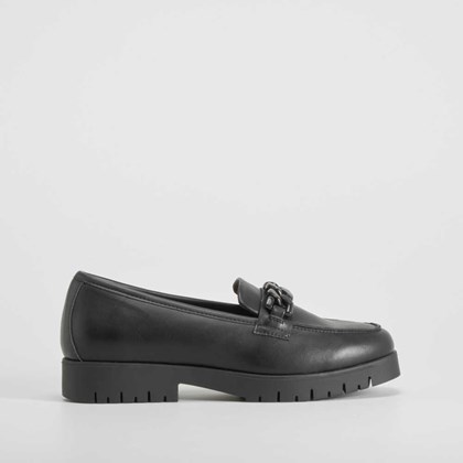 Mocasín cadena negra COMFEET