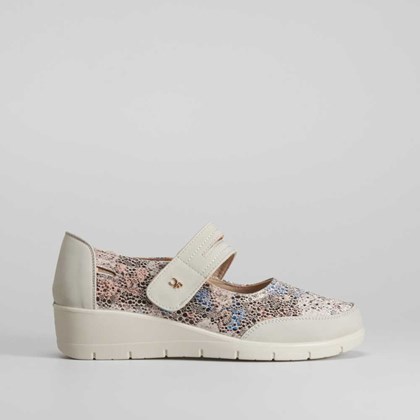 Mercedita cuña print COMFEET