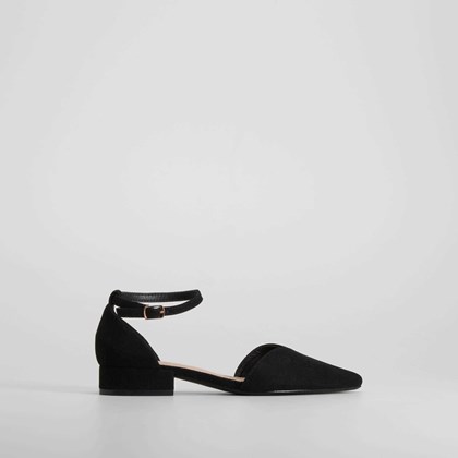 Zapato plano negro PICCOLA PIU