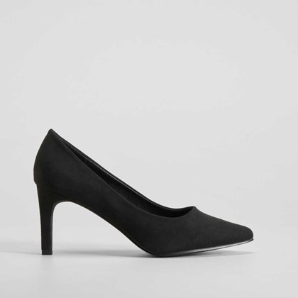 Zapato salón de tacón negro PICCOLA PIU