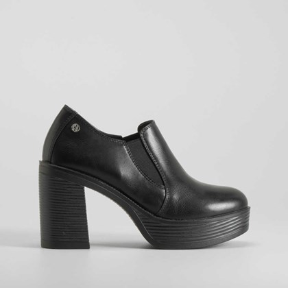 Zapato tacón plataforma negro NYC