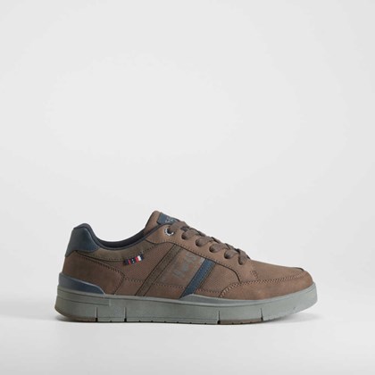 Deportiva urbana marrón oscuro SENDA ROAD